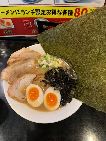 「特全部のせ左近」@麺将 武士の写真