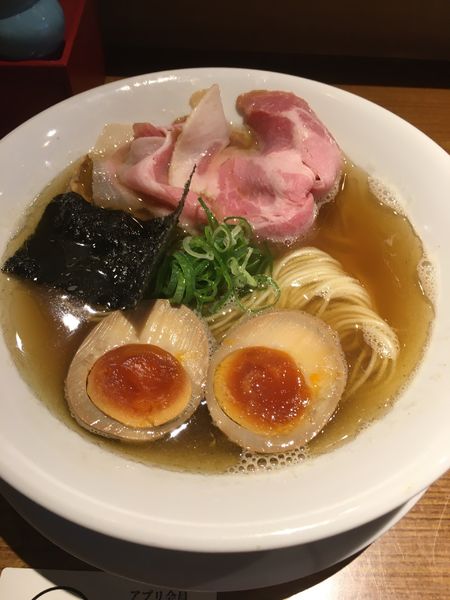 「白ふじそば」@荒町商店中華そば ふじやまの写真