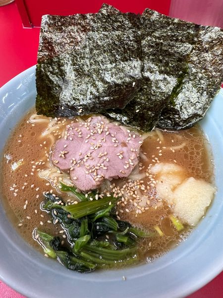 「ラーメン並」@横浜ラーメン 武蔵家 大井町店の写真