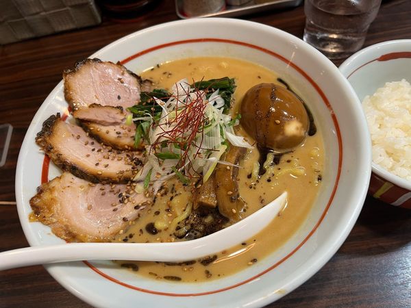 「あけどや胡麻味噌麺」@らー麺 あけどやの写真