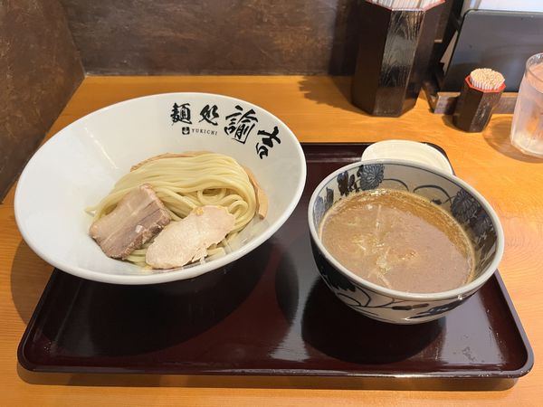 「具出汁鶏白湯魚介つけ麺」@麺処 諭吉 ひたちなか店の写真