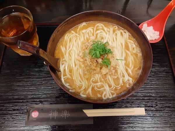 「海老白湯ラーメン大盛り」@海老で鯛を釣る麺堂 神楽の写真
