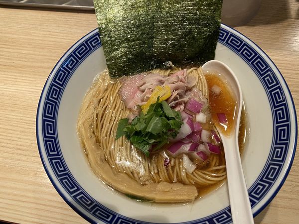 「煮干しそば 930円」@中華そば 竹むらの写真