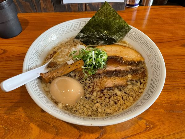 「特製背脂煮干そば」@拉麺 瑞笑の写真