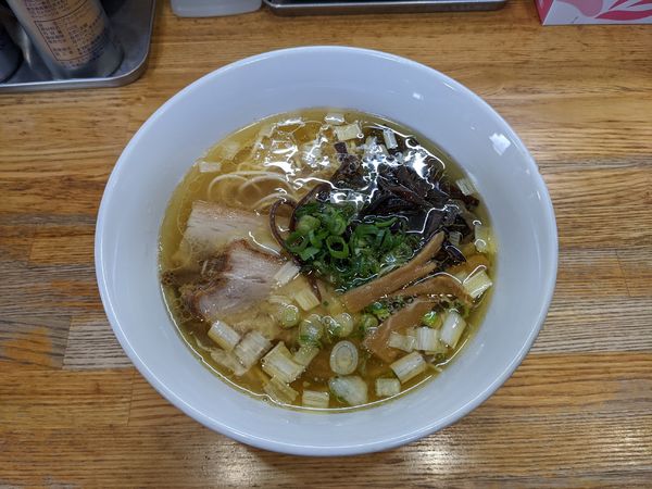 「塩そば　750円」@ひかり食堂の写真