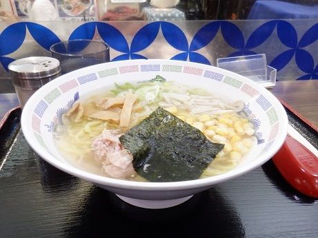 「うま塩ラーメン」@信州そば本陣 ルミネエスト新宿店の写真