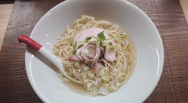 「【限定】浅利塩蕎麦  850円，替玉  200円」@芛堂寺の写真