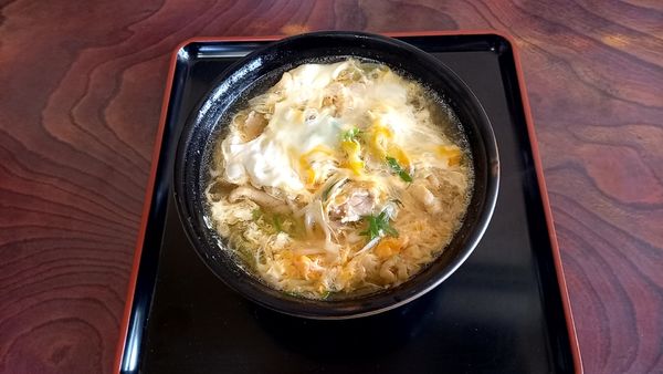 「親子うどん」@純手打 江戸やの写真