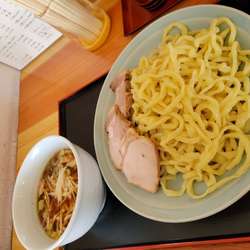 チャーシューつけめん中盛り　えのき