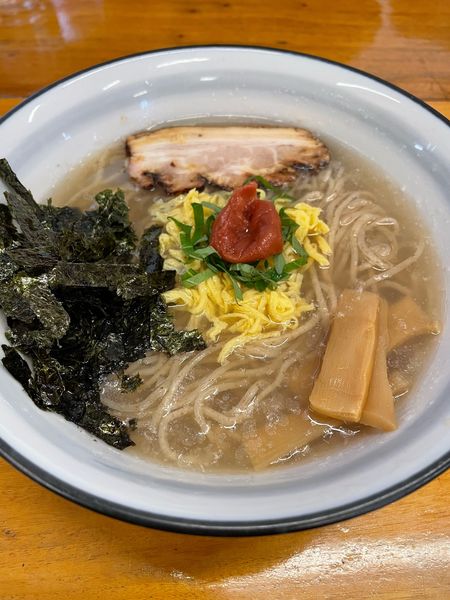 「冷やし牛骨ラーメン」@麺屋 無双の写真