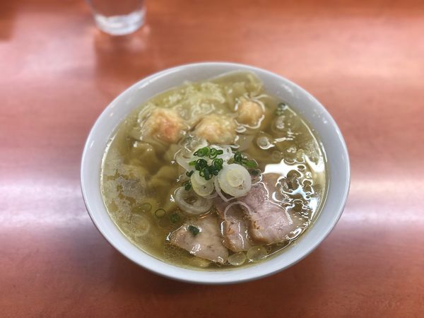「海老ワンタン麺」@日陰の写真