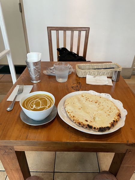 「チキンカレー　ルクラセット」@パラタの写真