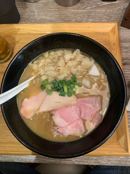 「濃厚焼煮干しそば」@麺処 禅の写真