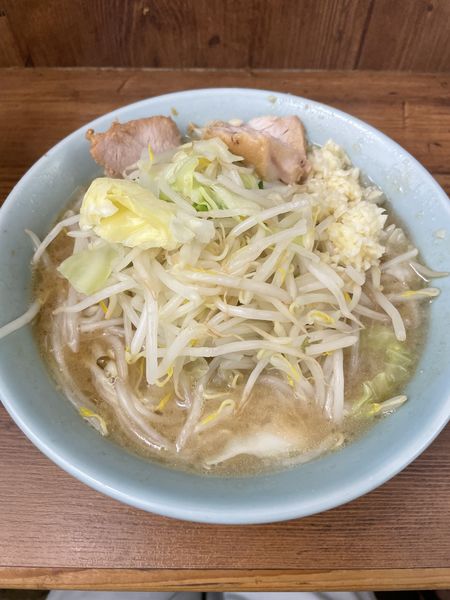 「ラーメン　ニンニク」@ラーメン二郎 池袋東口店の写真