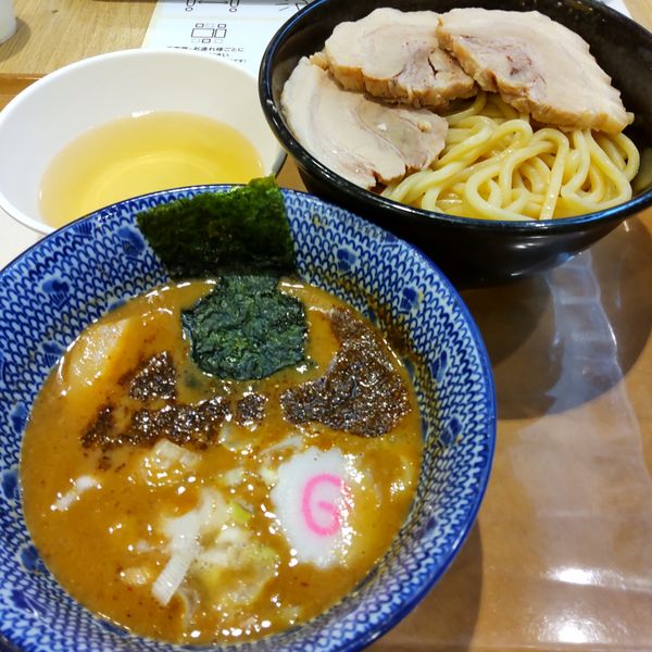 「チャーシューつけめん （￥1,180）」@白楽 栗山製麺 ラゾーナ川崎店の写真