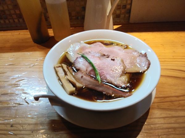 「純鶏そば　肉増し　1100円」@自家製麺 うろたの写真