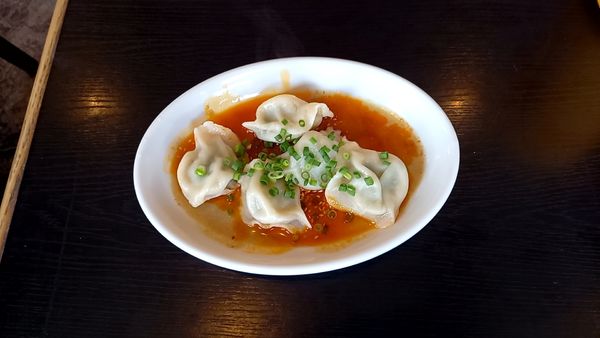 「ニラ入り水餃子」@出雲翠苑の写真