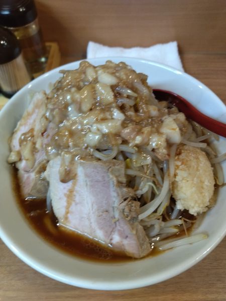 「豚ラーメン(カタメ)」@ラーメン豚壱の写真