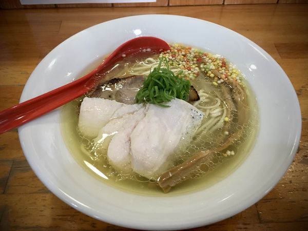 「鶏塩そば(830¥)」@麺屋 むじゃきの写真