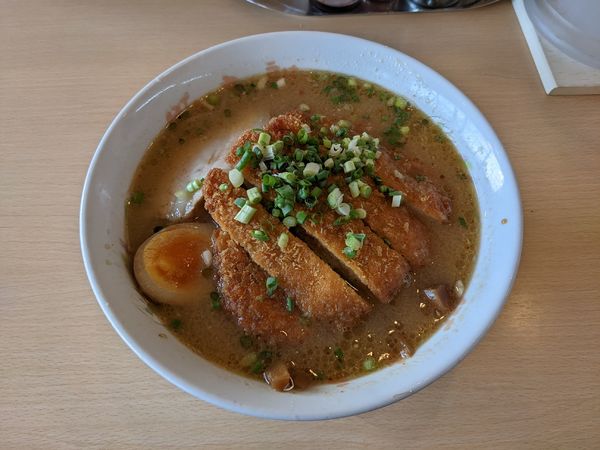 「みそかつラーメン　890円」@豚太郎 大津店の写真