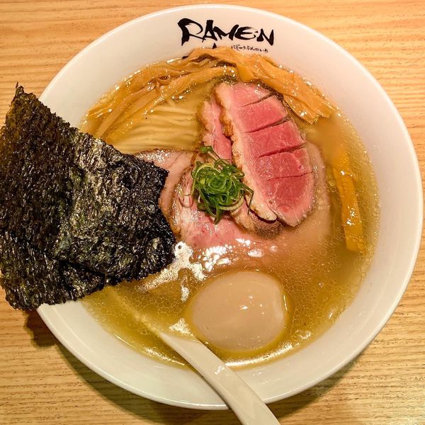 「特製塩そば ¥1,500」@Ramen にじゅうぶんのいちの写真