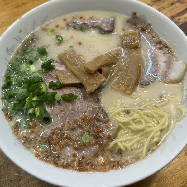 「◯元ラーメン＋チャーシュー」@○元の写真