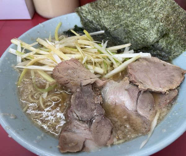 「ネギチャーシューメン」@ラーメンショップ 牛久結束店の写真