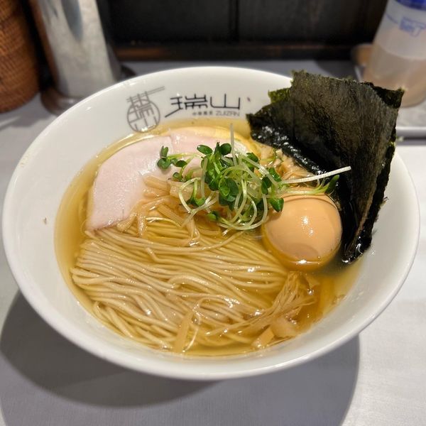 「特製しおそば」@中華蕎麦 瑞山（ZUIZAN）の写真