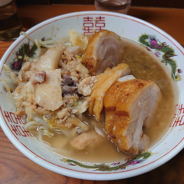 「つけ麺小豚のつけ汁」@ラーメン二郎 亀戸店の写真