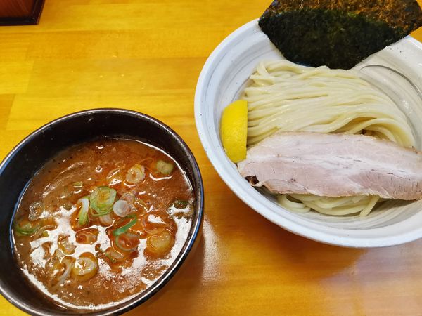 「海老とんつけ麺」@麺処 諭吉 筑西玉戸店の写真