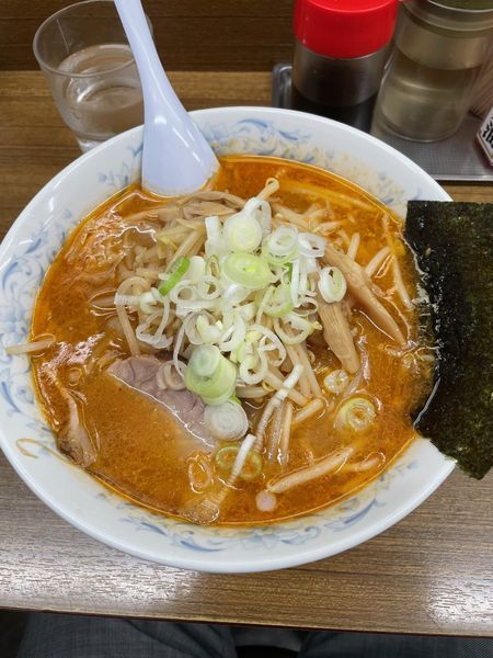 「味噌オロチョンラーメン（辛さ4倍・麺大盛）」@北海道ラーメン来々軒 本店の写真
