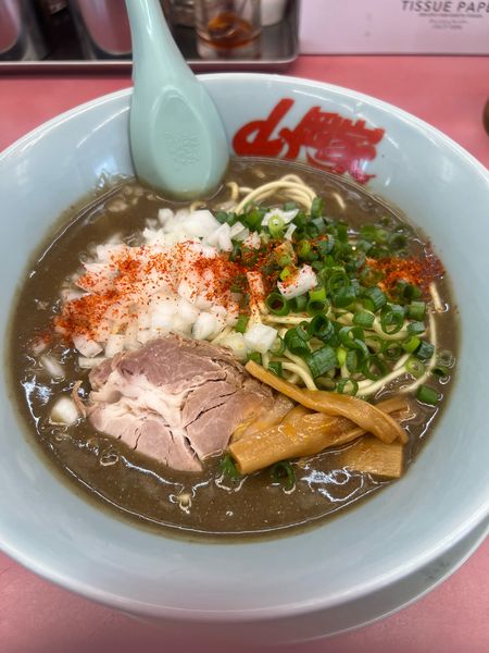「鬼煮干しラーメン」@ラーメン山岡家 仙台泉店の写真