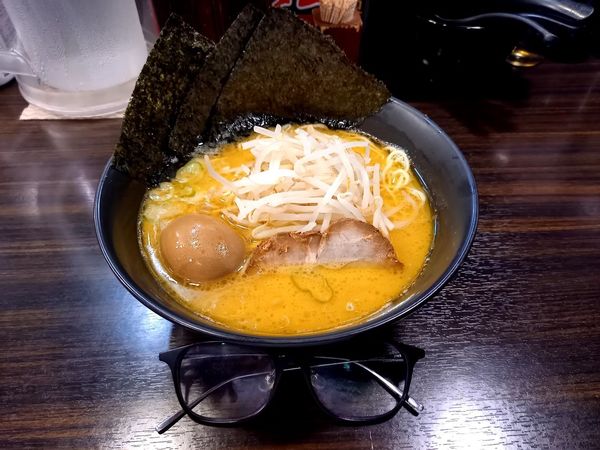 「ラーメン(味玉)」@ラーメン道楽 蒲田店の写真