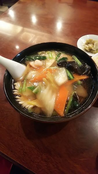「五目うま煮湯そば」@中国料理 翠鳳 本店の写真