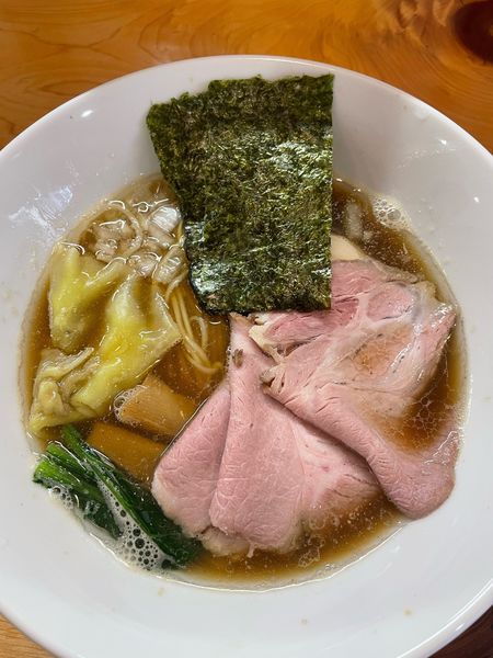 「純煮干し特製」@麺屋BISQの写真