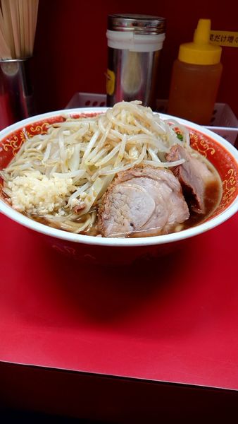 「大ラーメン750円麺増し」@ラーメン二郎 上野毛店の写真
