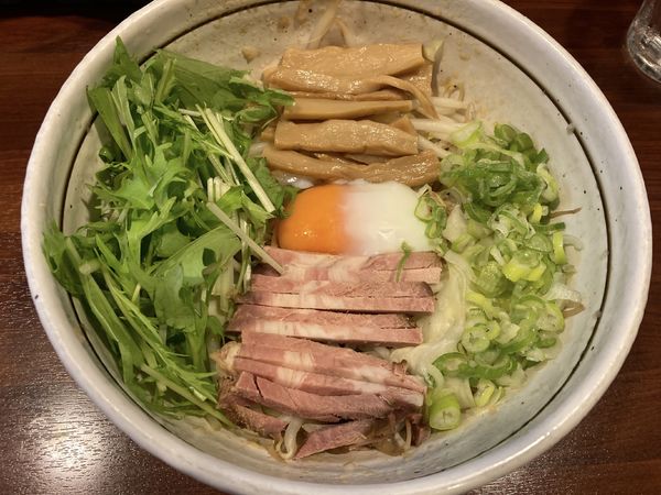 「こってり汁なし」@麺屋 旬の写真