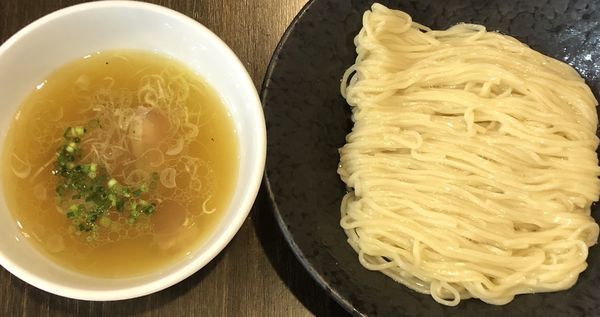 「しおつけ麺　1050円」@町田汁場 しおらーめん 進化の写真