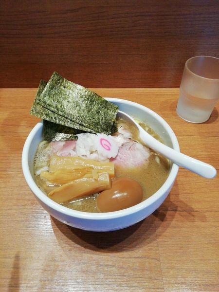 「特製煮干中華蕎麦」@煮干中華そば 鈴蘭 新宿店の写真