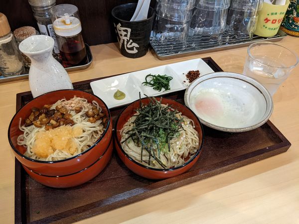 「割子中華そば（3枚）」@魂麺の写真