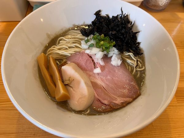 「濃厚煮干し」@煮干らーめん 川むらの写真