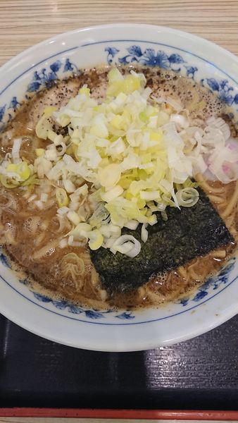 「中華そば+ネギ増し」@次念序 モラージュ菖蒲店の写真