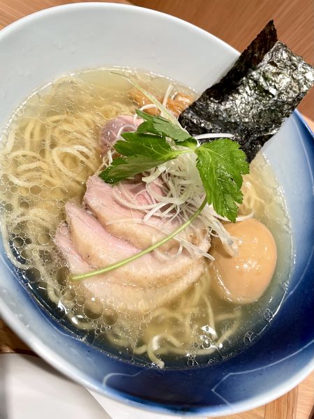 「【カネキッチン】塩らぁめん ￥1200」@ラーメンWalkerキッチンの写真