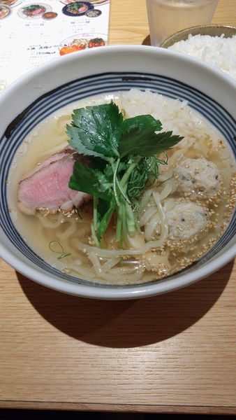 「鴨塩そば」@東のHIBARIの写真