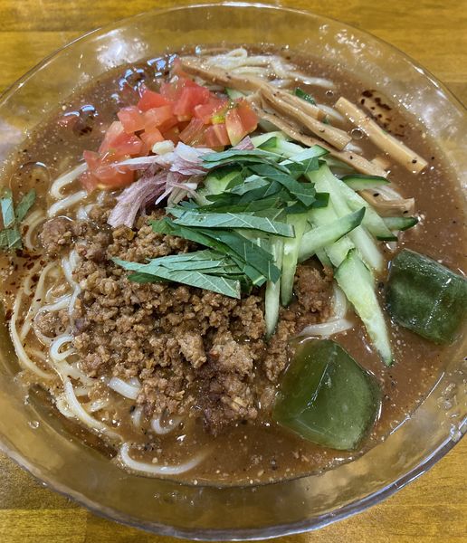 「【限定】黄金味噌の冷や汁麺　９５０円」@麺屋 ぬまたの写真