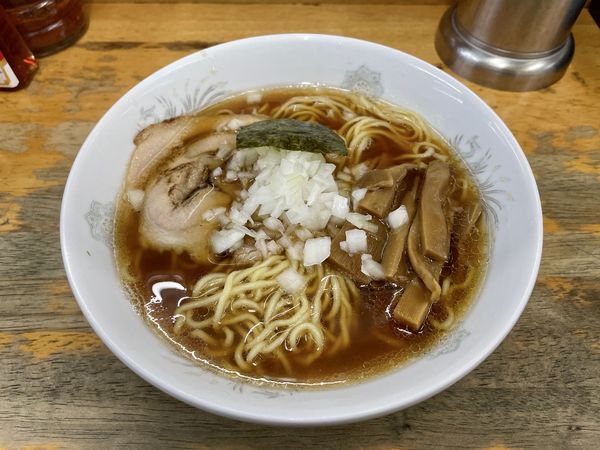 「スーパードライ＋メンマ皿→多満自慢生貯蔵酒DRY→ラーメン」@丸幸の写真
