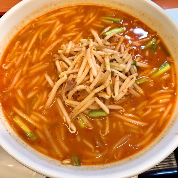 「秘伝の辛味噌ラーメン」@日高屋 稲荷町店の写真