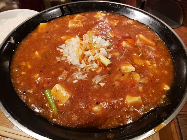 「麻婆麺全トロ」@新潟 三宝亭東京ラボ 中目黒店の写真