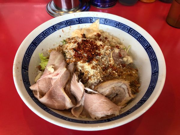 「冷やしまぜそば+豚増し(1枚)」@ジャンプの写真