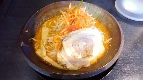 「辛ねぎ味噌830円」@麺屋 遊助の写真